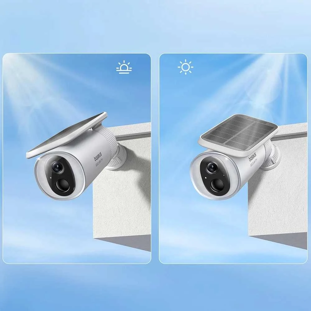 Baseus Security S1 2K lauko kamera – baltos spalvos
