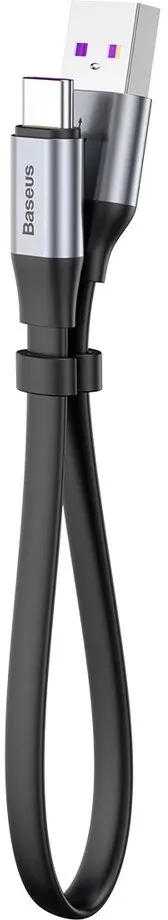 USB kabelis Baseus (CATMBJ-BG1) Type-C (40W) juodas 0.23M