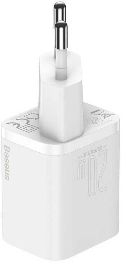 Baseus Super Si greitas įkroviklis 1C 20W - Baltas