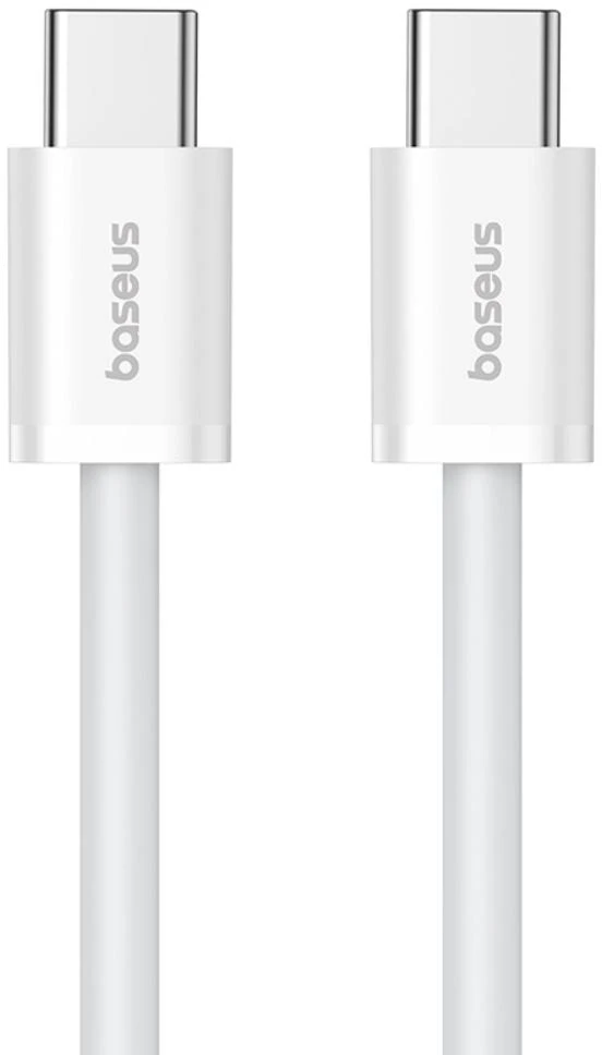 Baseus Superior Series 2 greitojo įkrovimo ir duomenų perdavimo laidas Type-C į Type-C 30W 2m Moon Baltas