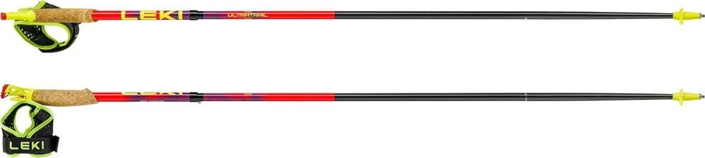 LEKI TRL Ultratrail FX One žygio lazdos, 115 cm, raudonos