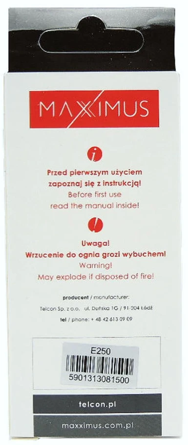 BAT. MAXXIMUS SAM E250 1000 LI-ION