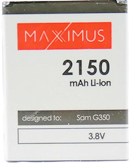BAT MAXXIMUS SAM G350 CORE PLUS 2150 mAh EB-B185BE