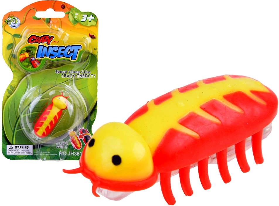 Jokomisiada Crazy Baterija-Powered Worm – Nano-Nest Insect ZA0183