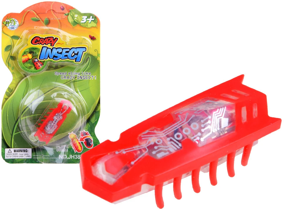 Jokomisiada Crazy Baterija-Powered Worm – Nano-Nest Insect ZA0183