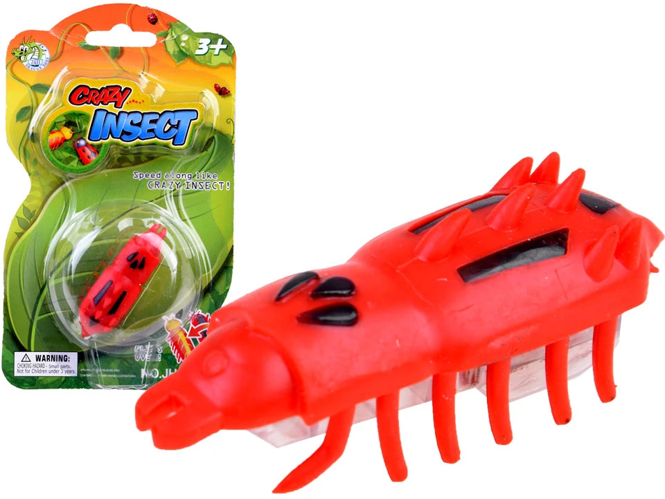 Jokomisiada Crazy Baterija-Powered Worm – Nano-Nest Insect ZA0183