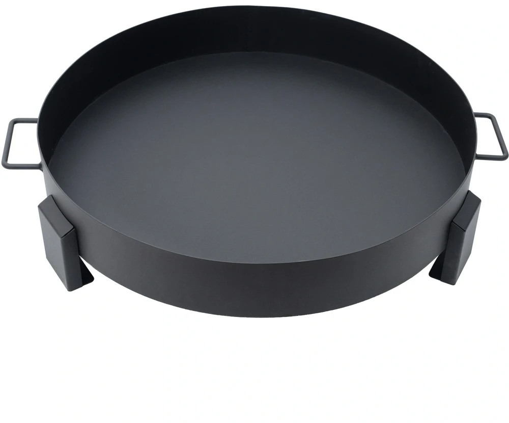 Bauerkraft Didelė, tvirta ketaus sodo laužavietė, 60 cm, su rankenomis, puikiai tinkanti laužui