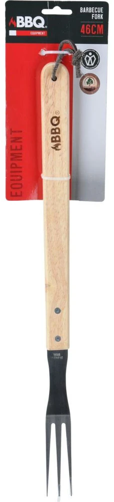 Bbq Line Grilio šakutė su medine rankena 46 cm