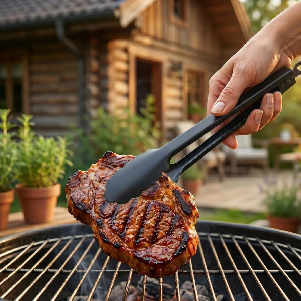 Bbq Line Grilio žnyplės su nelimpančia danga 44 cm