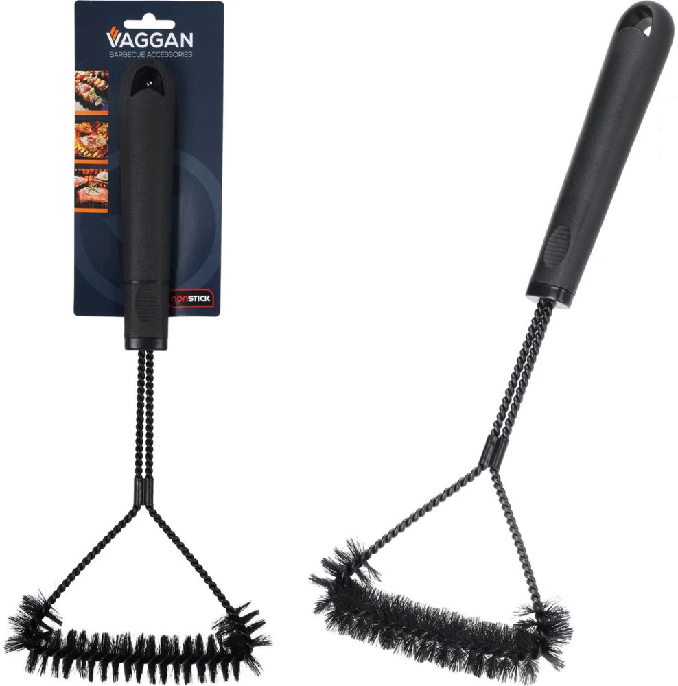 Bbq Line juoda grotelėms šepetys 40 cm