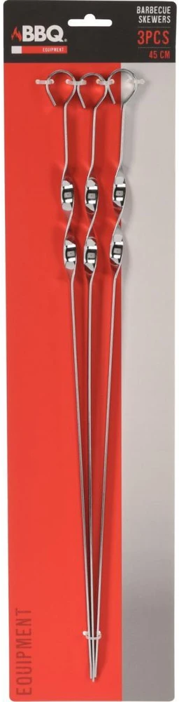 Bbq Line Iešmų rinkinys metalinė 45 cm 3 vnt.