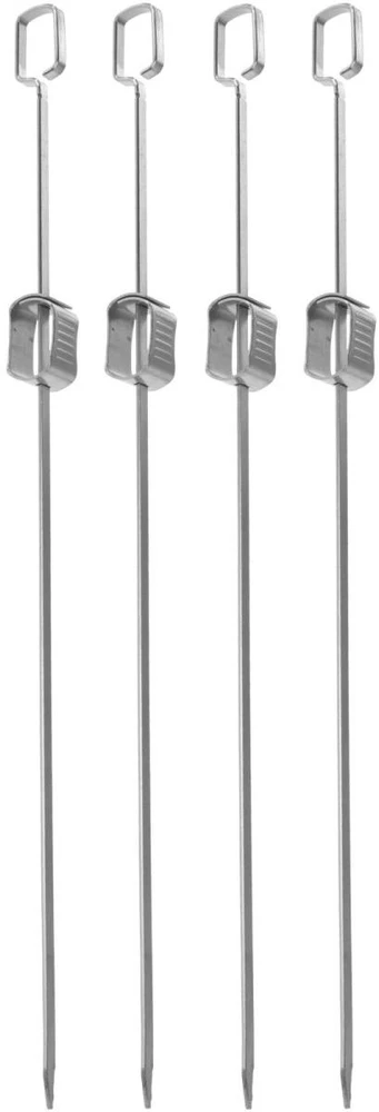 Bbq Line Nerūdijančio plieno iešmai 4vnt 40,5cm