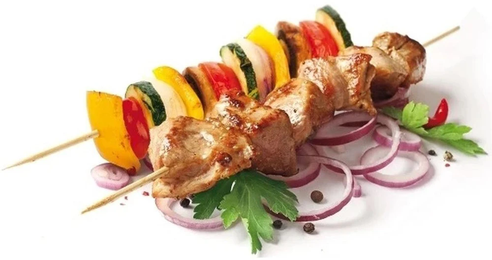 Bbq Line 30 cm bambukiniai iešmai 100 vnt