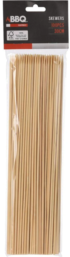 Bbq Line 30 cm bambukiniai iešmai 100 vnt