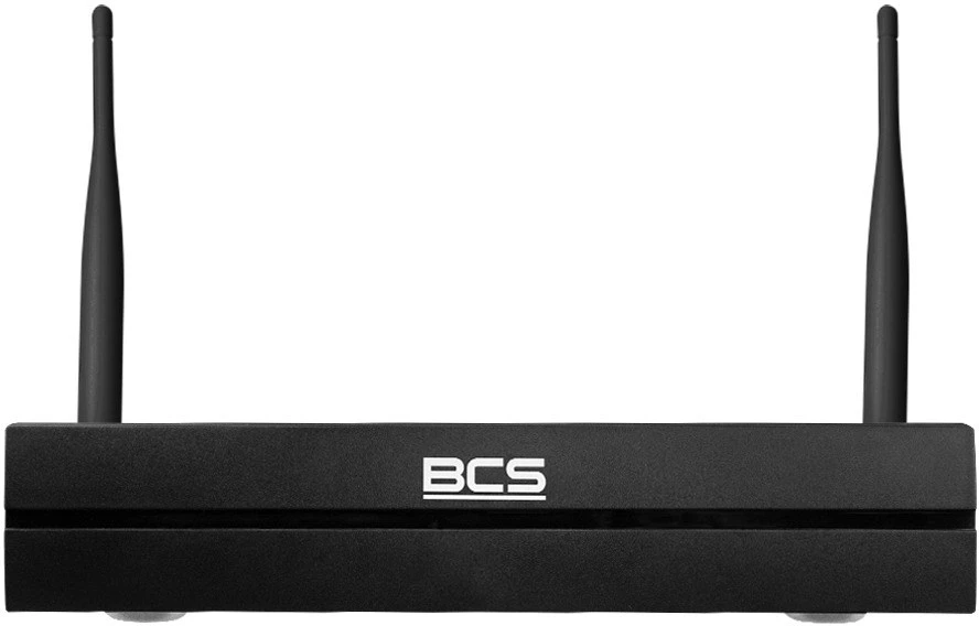 BCS BCS-L-NVR0401-4KE-W(2L) tinklinis vaizdo įrašymo įrenginys (NVR) 1U Juoda
