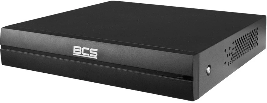 BCS BCS-L-NVR0401-4KE-W(2L) tinklinis vaizdo įrašymo įrenginys (NVR) 1U Juoda