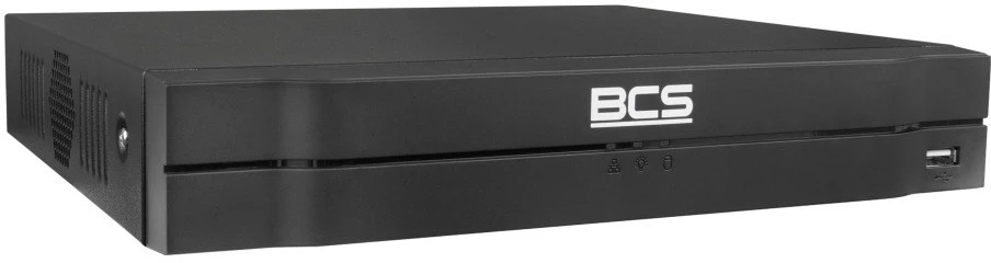 BCS BCS-L-NVR0401-4KE(2L) tinklinis vaizdo įrašymo įrenginys (NVR) 1U Juoda