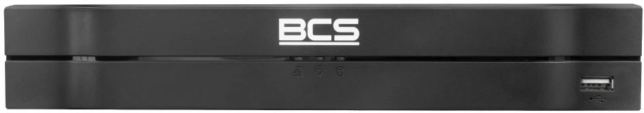 BCS BCS-L-NVR0801-4KE-8P(2L) tinklinis vaizdo įrašymo įrenginys (NVR) 1U Juoda