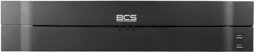 BCS BCS-L-NVR6408R-A-8K-AI2 tinklinis vaizdo įrašymo įrenginys (NVR) 2U Juoda