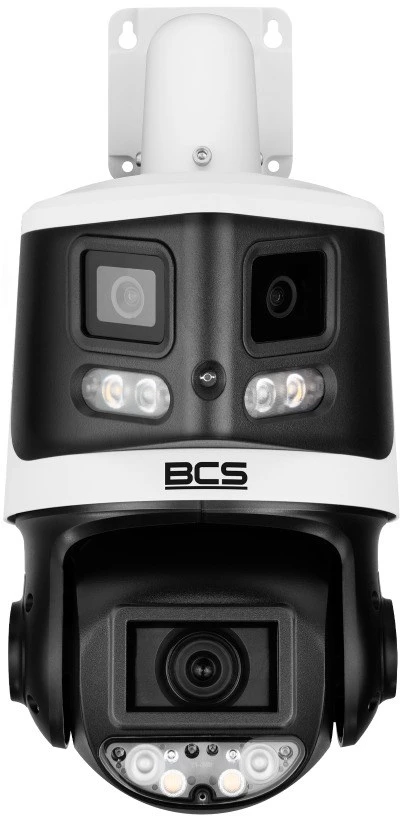 BCS BCS-L-PSIP24810SCR7L3-AI2 apsaugos stebėjimo kamera Skliautas IP apsaugos kamera Lauke 5376 x 1520 pikseliai Siena