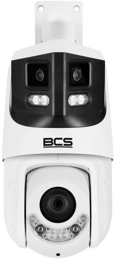 BCS BCS-L-PSIP24825SCR10L5-Ai1 Skliautas IP apsaugos kamera Lauke 4096 x 1860 pikseliai Siena