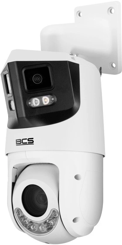 BCS BCS-L-PSIP24825SCR10L5-Ai1 Skliautas IP apsaugos kamera Lauke 4096 x 1860 pikseliai Siena