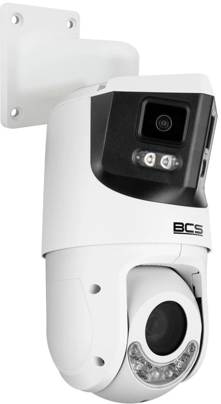 BCS BCS-L-PSIP24825SCR10L5-Ai1 Skliautas IP apsaugos kamera Lauke 4096 x 1860 pikseliai Siena