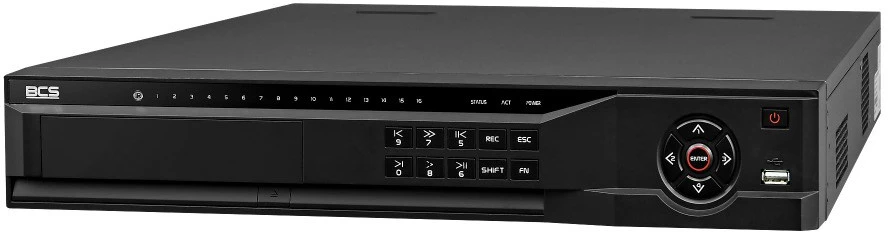 BCS BCS-L-XVR1604-4KE-IV Juoda, Sidabras
