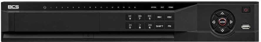 BCS BCS-L-XVR1604-4KE-IV Juoda, Sidabras
