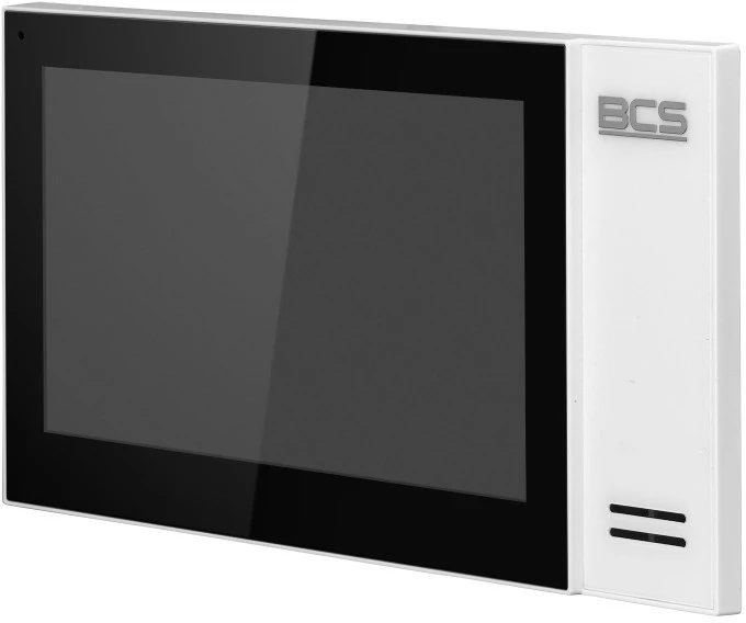 BCS BCS-MON7400W-S vaizdo telefonspynės sistema 17,8 cm (7″) Balta, Juoda