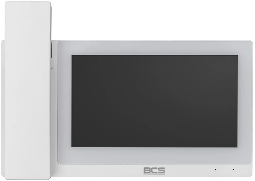 BCS BCS-MON7500W-S vaizdo telefonspynės sistema 17,8 cm (7″) Balta