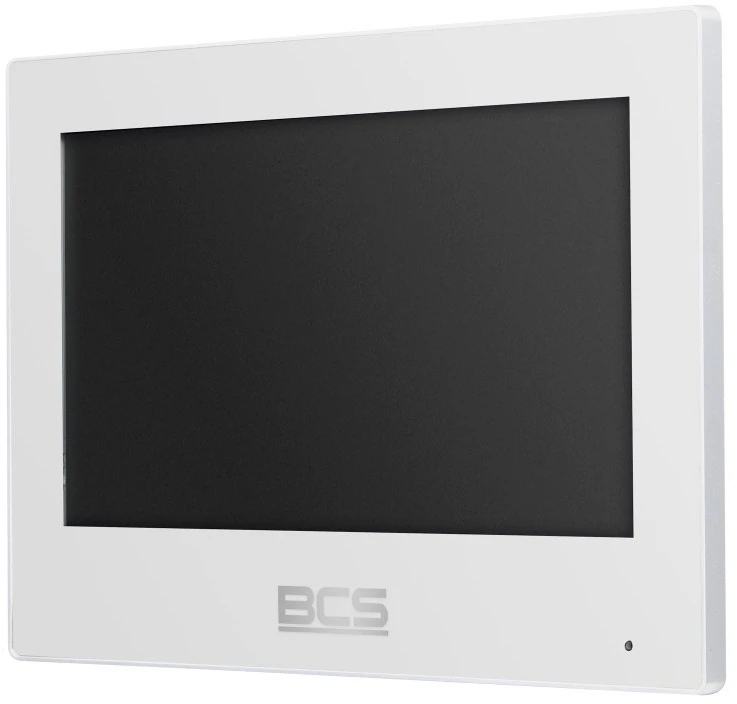 BCS BCS-MON7700W-S vaizdo telefonspynės sistema 17,8 cm (7″) Balta