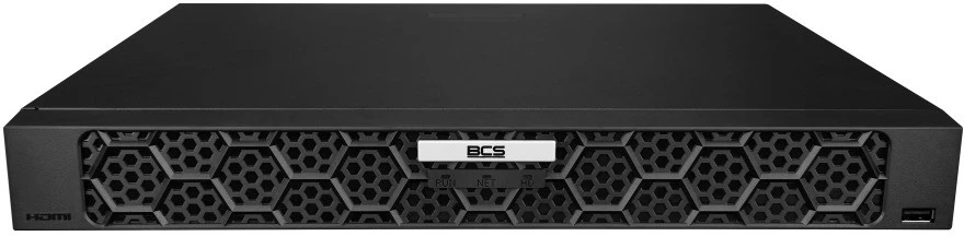 BCS BCS-P-NVR1602-A-4K(5L) tinklinis vaizdo įrašymo įrenginys (NVR) 1U Juoda