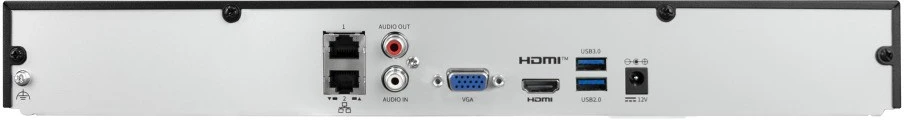 BCS BCS-P-NVR3202-4KE(3) tinklinis vaizdo įrašymo įrenginys (NVR) 1U Juoda