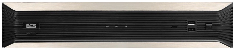 BCS BCS-P-NVR3208-A-4K(4) tinklinis vaizdo įrašymo įrenginys (NVR) 2U Juoda
