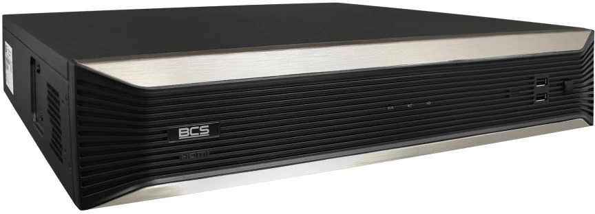 BCS BCS-P-NVR6408-A-4K(4) tinklinis vaizdo įrašymo įrenginys (NVR) 2U Juoda