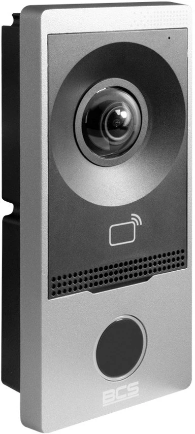 BCS BCS-P-PAN1101G vaizdo telefonspynės sistema 2 MP Sidabras, Juoda