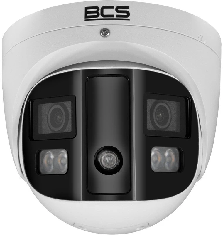 BCS BCS-P-PEIP2X4FCR3L3-Ai1 Skliautas IP apsaugos kamera Lauke 4096 x 1860 pikseliai Lubos