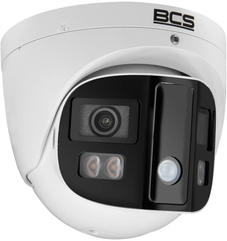 BCS BCS-P-PEIP2X4FCR3L3-Ai1 Skliautas IP apsaugos kamera Lauke 4096 x 1860 pikseliai Lubos