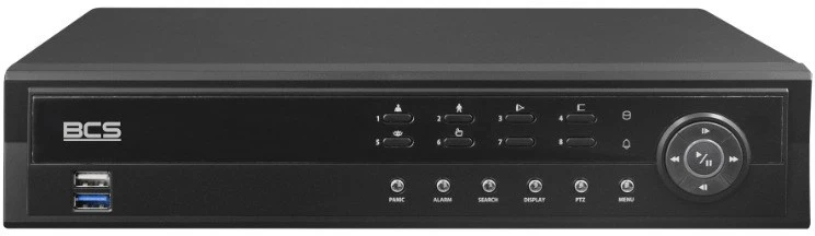 BCS BCS-U-NVR0802-A-4K-8P(6TB) 1.5U Juoda