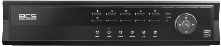 BCS BCS-U-NVR3206-A-4K-16P(8TB) 2U Juoda
