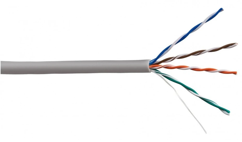 BCS BCS-U/UTP-CAT5E-PVC tinklo kabelis Pilka 305 m U/UTP (UTP) Turas