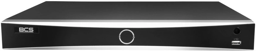 BCS BCS-V-NVR3202-A-4KE(3) tinklinis vaizdo įrašymo įrenginys (NVR) 1U Juoda