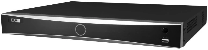 BCS BCS-V-NVR3202-A-4KE(3) tinklinis vaizdo įrašymo įrenginys (NVR) 1U Juoda