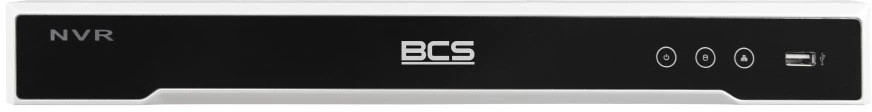 BCS BCS-V-NVR3202-A-8K tinklinis vaizdo įrašymo įrenginys (NVR) 1U Juoda
