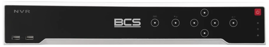 BCS BCS-V-NVR3204-A-8K tinklinis vaizdo įrašymo įrenginys (NVR) 1.5U Juoda