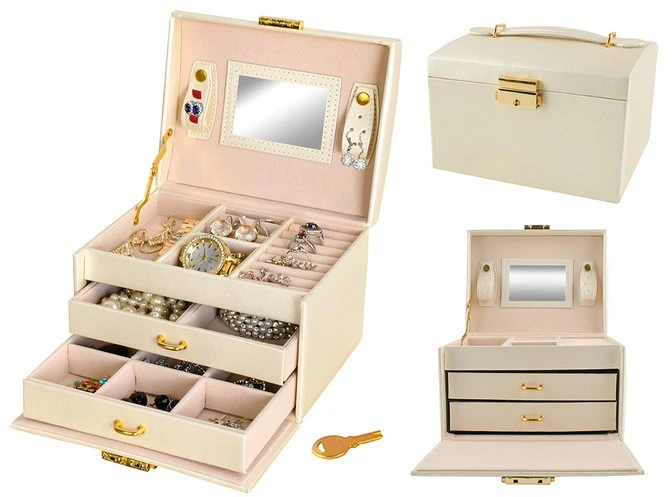 Beautylushh PAPUOŠALŲ DĖŽUTĖ „CREAMY ROYAL"
