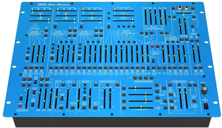 Behringer 2600 Mėlynas MARVIN – Analoginis sintezatorius