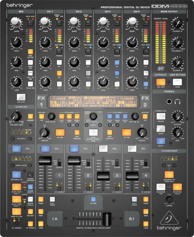 Behringer DDM4000 garsų maišiklis 5 kanalai