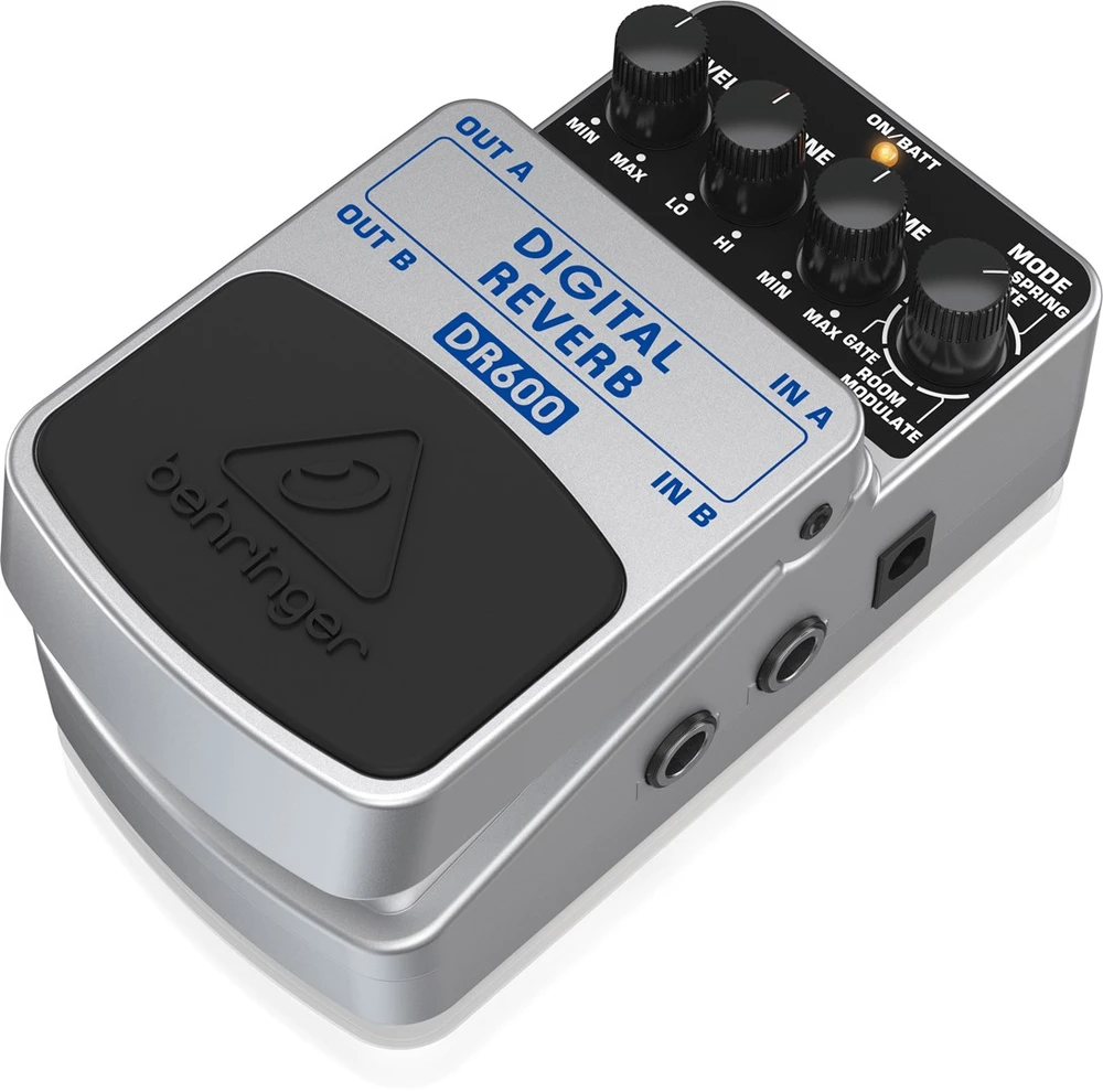 Behringer DR600 efektų pedalas Išraiškos pedalas Juoda, Sidabras
